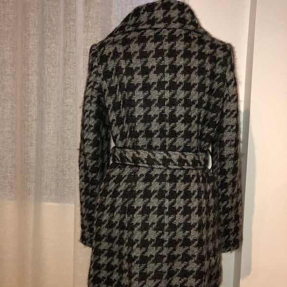 Houndstooth wool coat - Picture 6 of 7